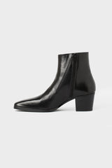 KEIZO BLACK LEATHER BOOTS