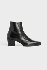 KEIZO BLACK LEATHER BOOTS