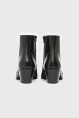 KEIZO BLACK LEATHER BOOTS