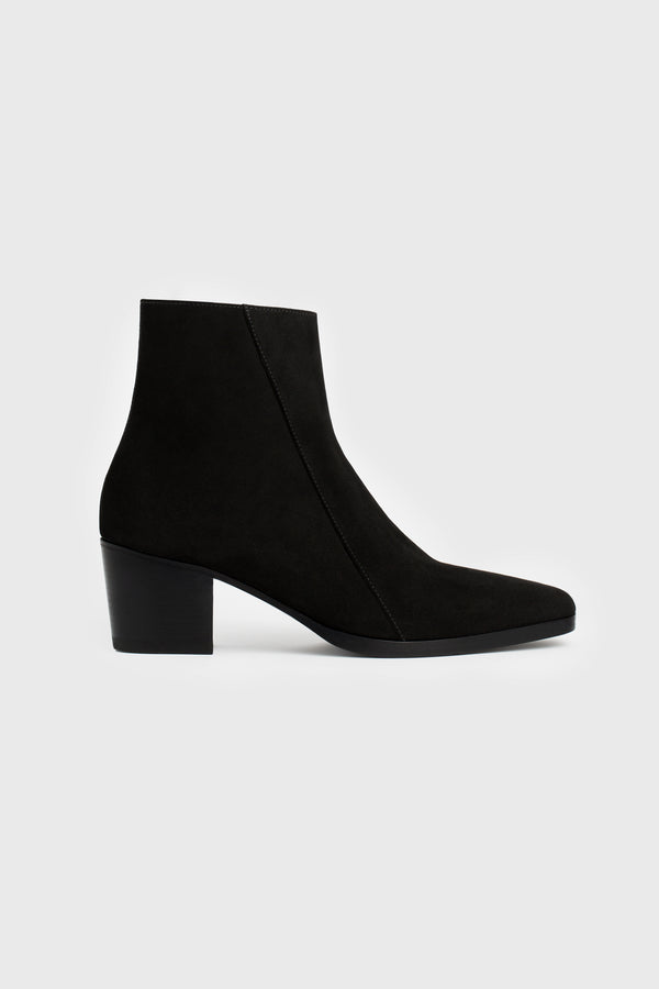 KEIZO BLACK SUEDE LEATHER BOOTS