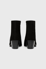 KEIZO BLACK SUEDE LEATHER BOOTS
