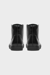 BLACK HIGH TOP SNEAKERS