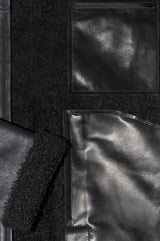 BLACK AVIATOR JACKET